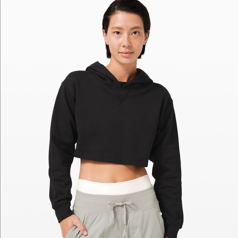 Lululemon All Yours Cropped Hoodie